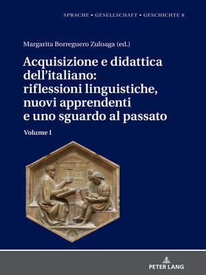 cover image of Acquisizione e didattica dell'italiano, Volume 1